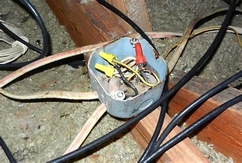 attic wiring junction box|insulated junction box.